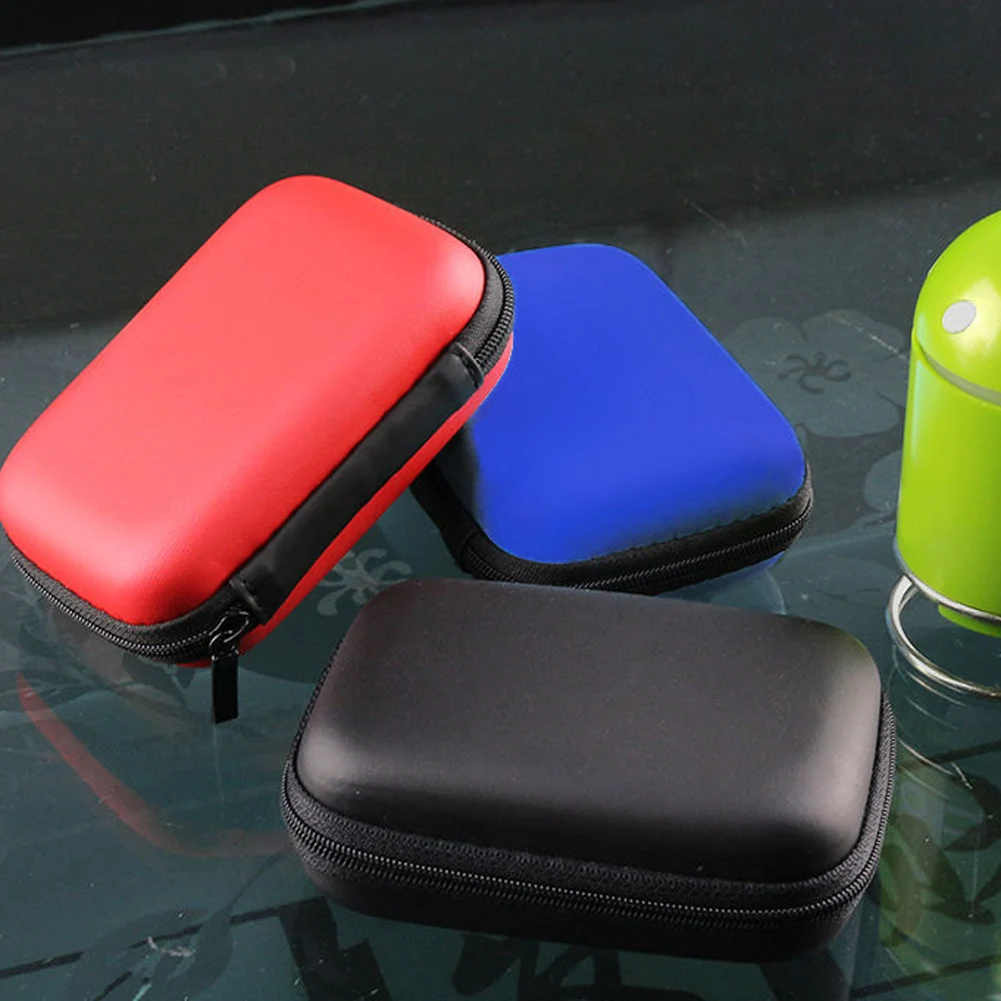 2,5-palcový pevný disk package headset taška taška multi-funkcia mobile power package EVA Puzdro
