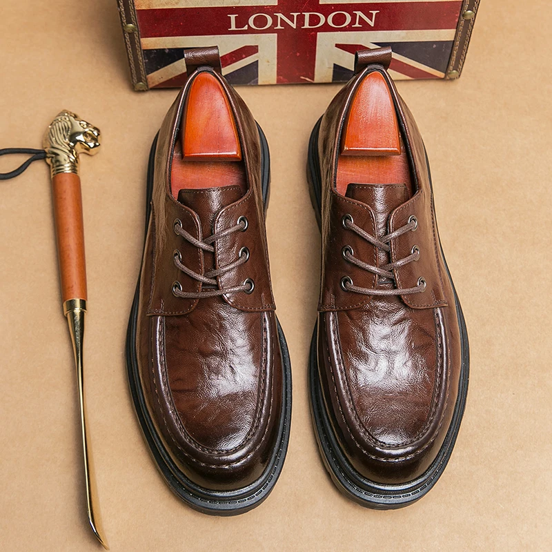 Nové Dospelých Obchodného Topánky Móda Formálne Oxford Topánky Muž Kvalitné Kožené Topánky Pre Mužov Sťahovacie Šaty Topánky Pánske