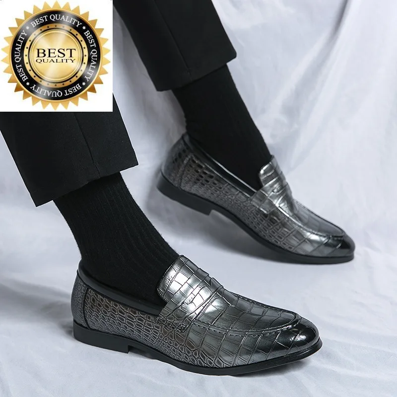 Príchod Ukázal Prst Elegantné Nové Topánky pre Mužov Pohodlie Slip-on Šaty Veľkosť 47 48 Bežné Obchodné Zapatos De Vestir